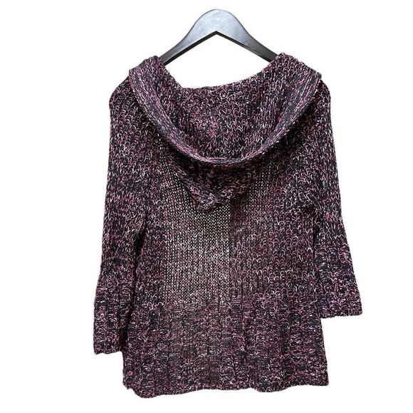 🌟BCBG🌟 Sweater Cardigan with Hoodie - Picture 2 of 2